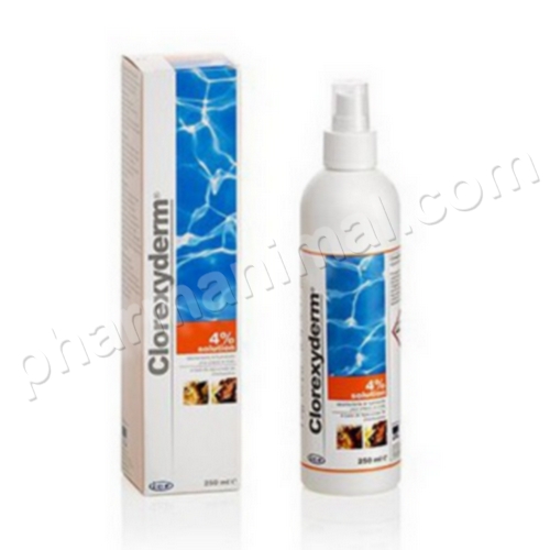 CLOREXYDERM 4% SOLUTION    fl/200 ml 	sol ext